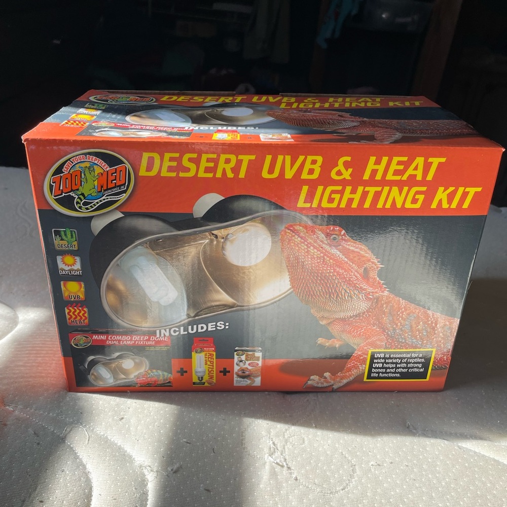 Desert UVB & heat lighting kit